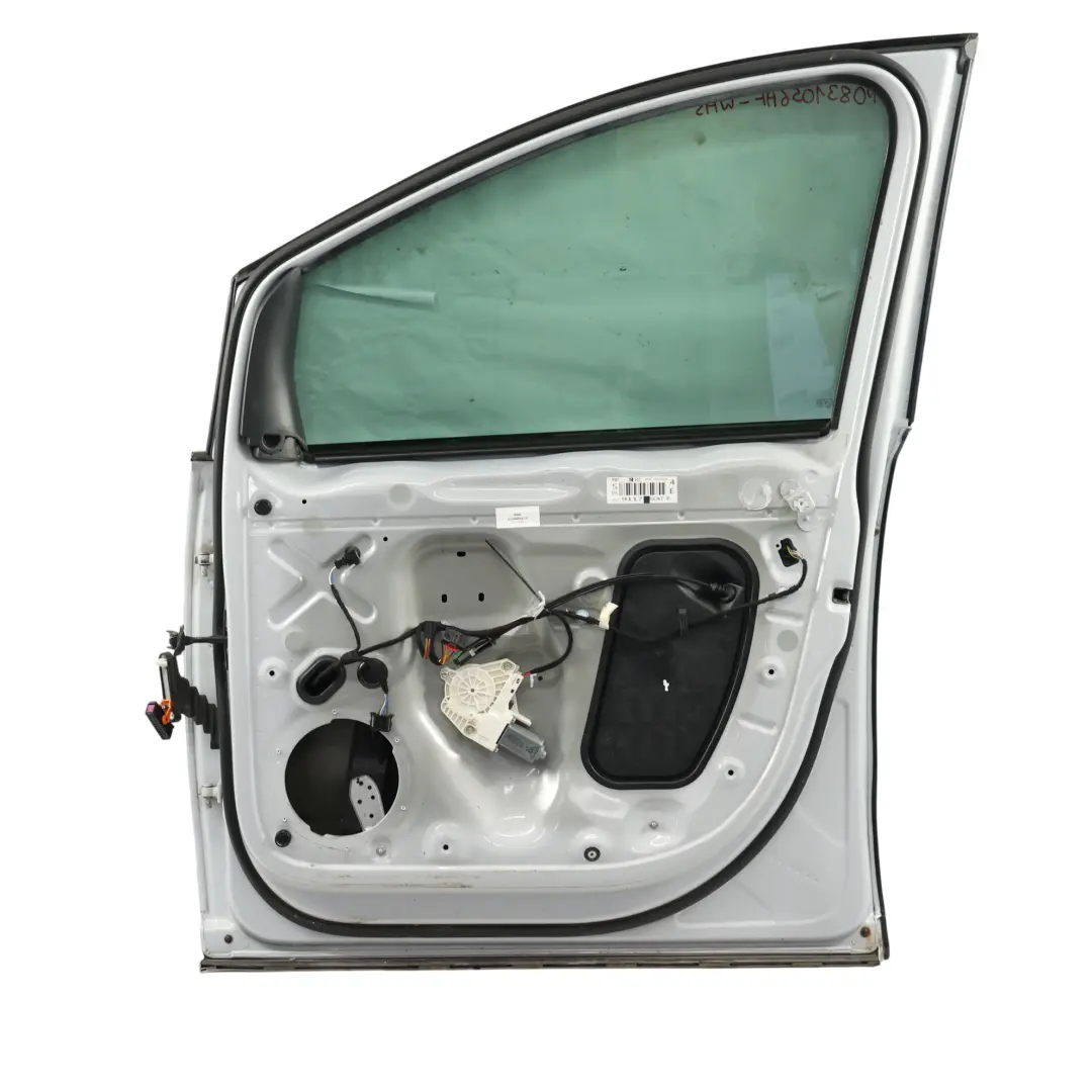 Seat Alhambra VW Sharan 7N Drzwi Prawe Przednie White Silver Metalik - B9Z - SKU 7N0831056AF-WHS - Numer Części 7N0831056AF
