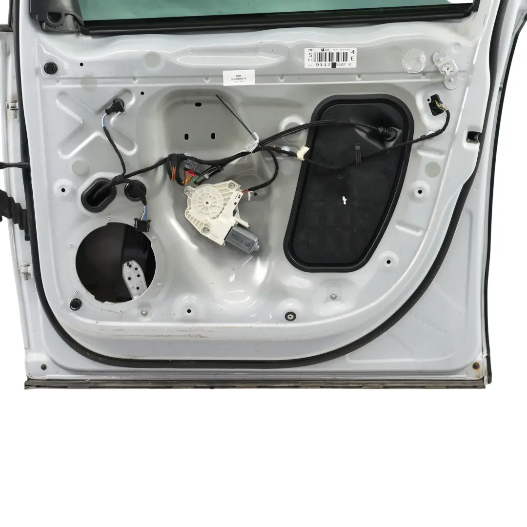Seat Alhambra VW Sharan 7N Door Front Right O/S White Silver Metallic - B9Z - SKU 7N0831056AF-WHS - Part number 7N0831056AF