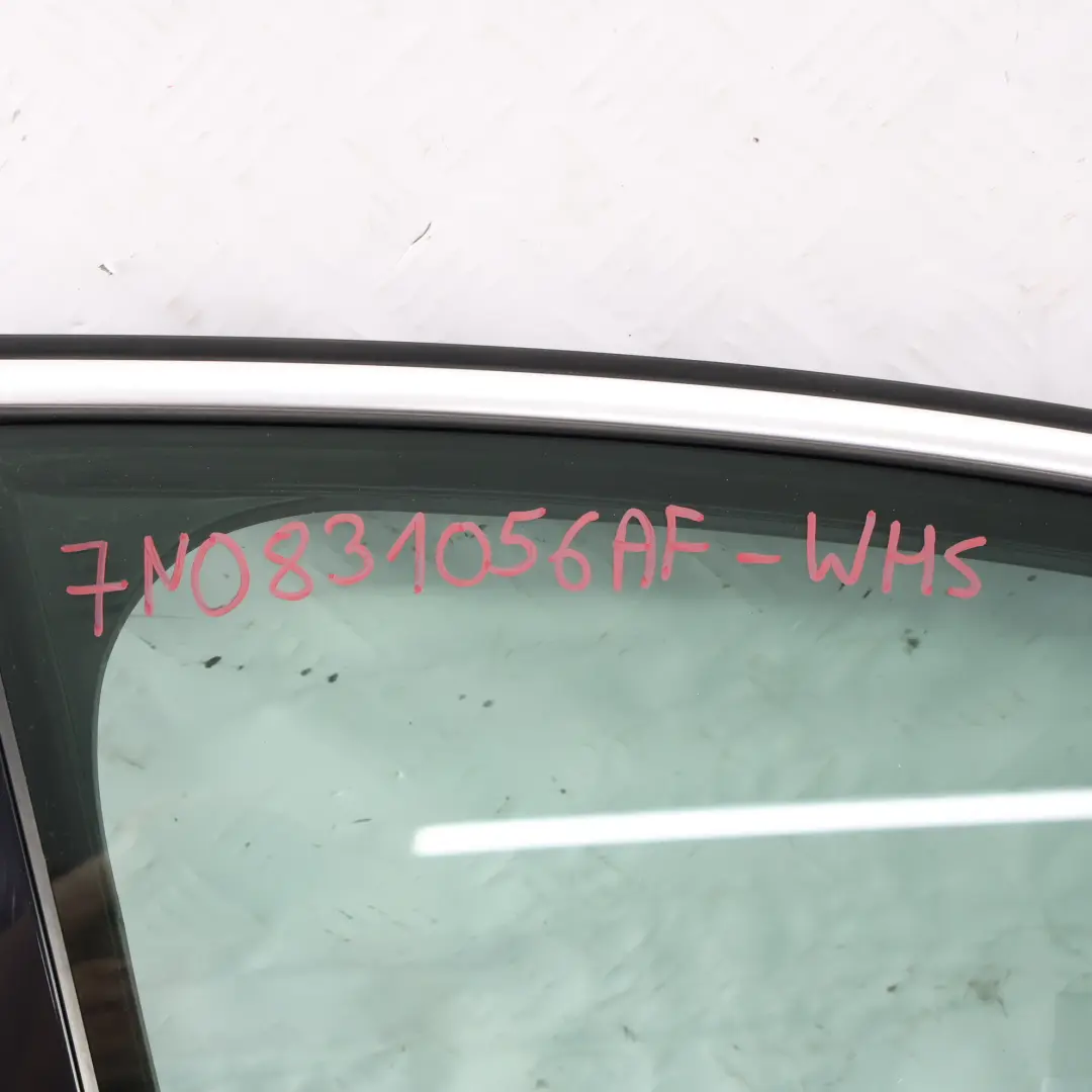 Seat Alhambra VW Sharan 7N Drzwi Prawe Przednie White Silver Metalik - B9Z - SKU 7N0831056AF-WHS - Numer Części 7N0831056AF
