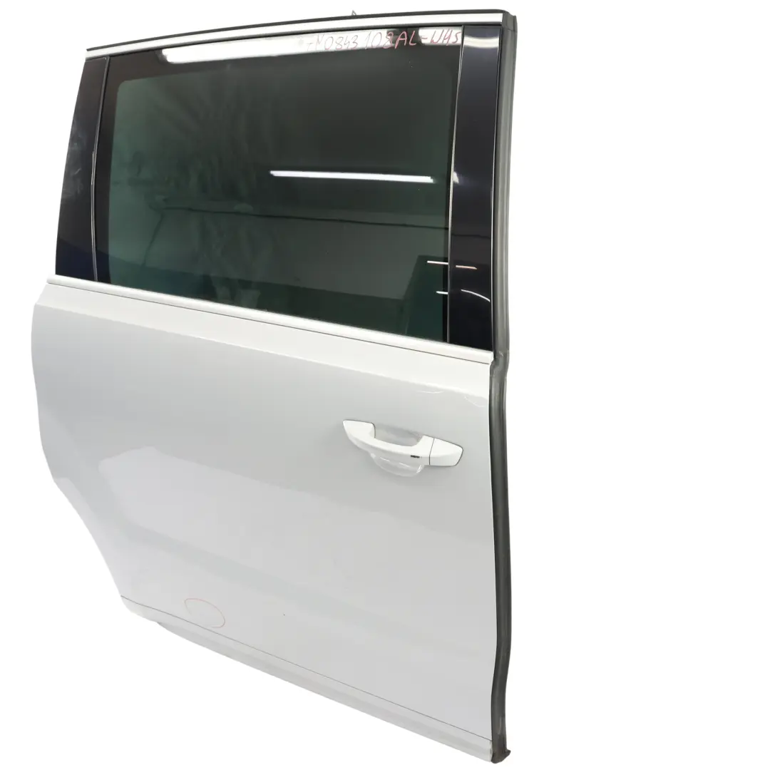 Seat Alhambra VW Sharan 7N Porta Scorrevole Post Dx Bianco Argento B9Z - SKU 7N0843108AL-WHS - Numero di parte 7N0843108AL