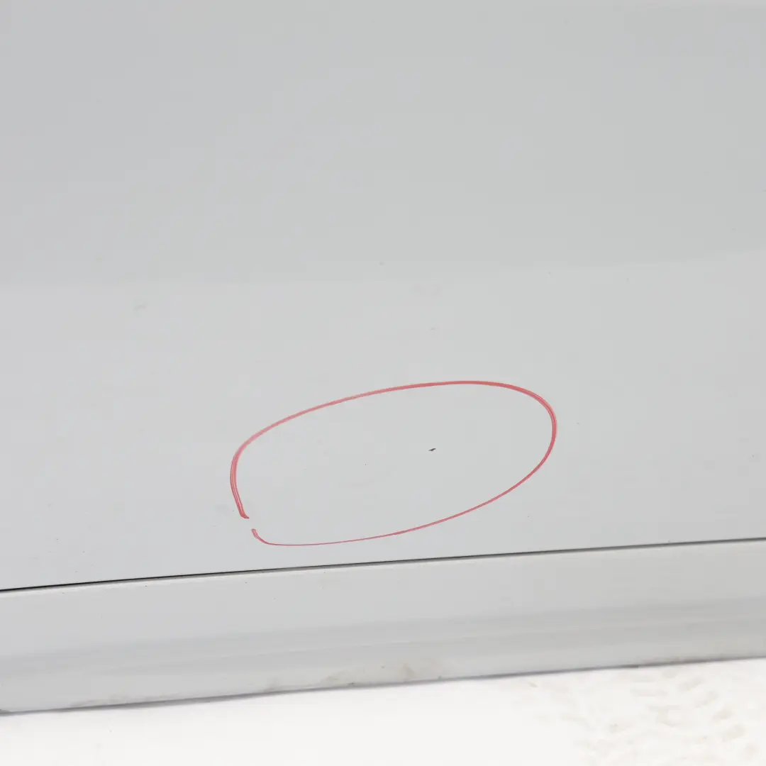 Seat Alhambra VW Sharan 7N Sliding Side Door Rear Right O/S White Silver - B9Z - SKU 7N0843108AL-WHS - Part number 7N0843108AL
