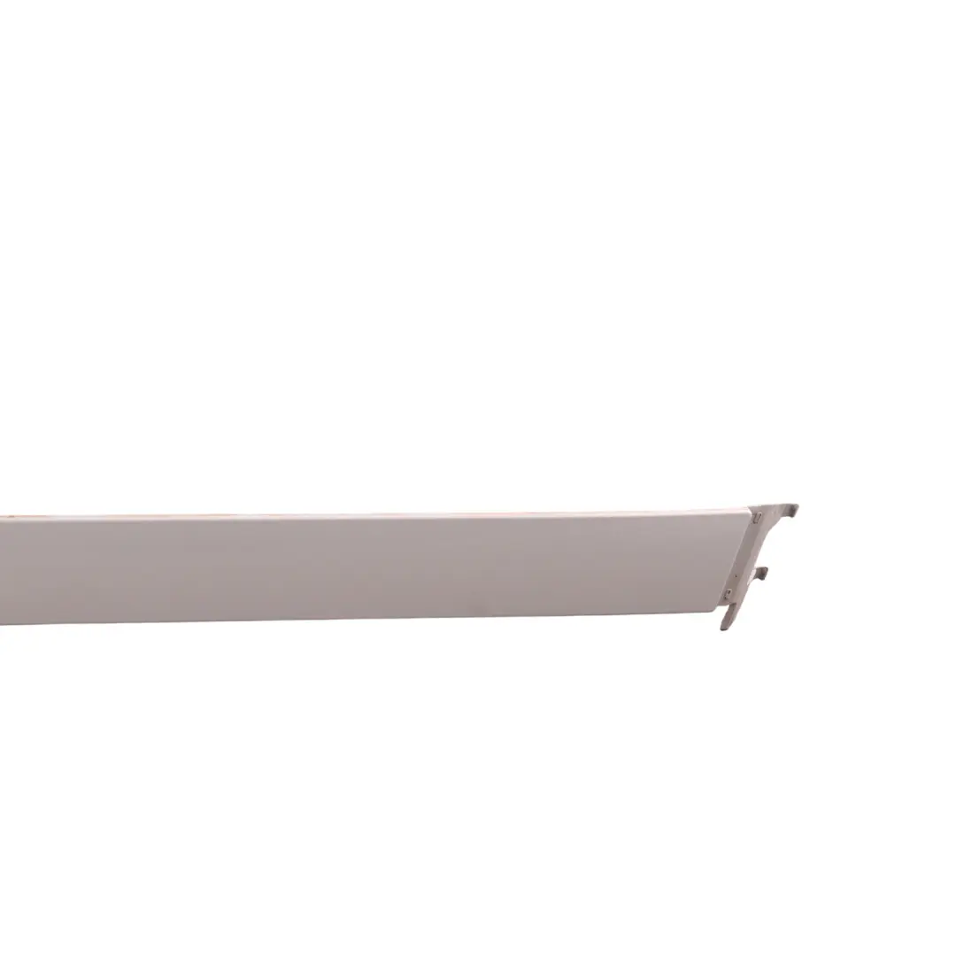 Seat Alhambra 7N Door Rail Sill Trim Cover Rear Left N/S White SIlver - B9Z - SKU 7N0843795-WHS - Part number 7N0843795