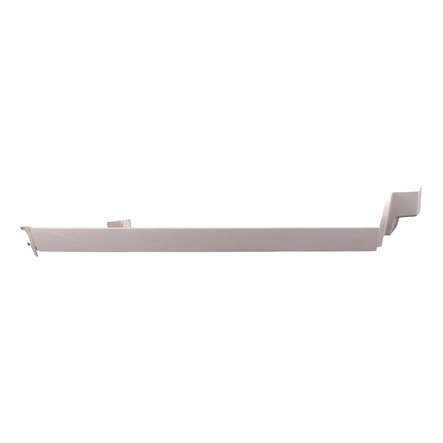 Seat Alhambra 7N Door Rail Sill Trim Cover Rear Right O/S White SIlver - B9Z