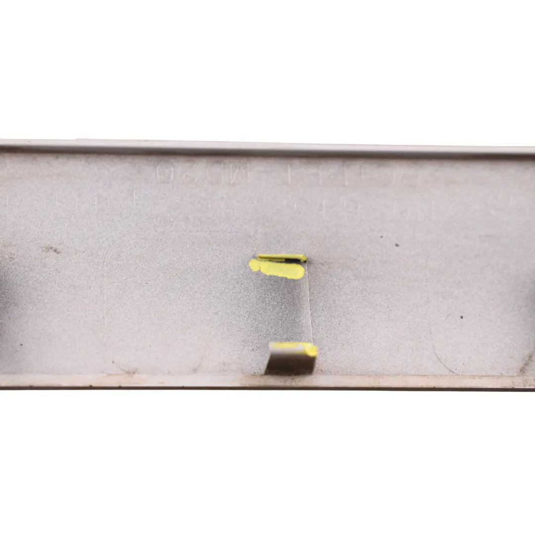 Seat Alhambra 7N Door Rail Sill Trim Cover Rear Right O/S White SIlver - B9Z - SKU 7N0843796-WHS - Part number 7N0843796