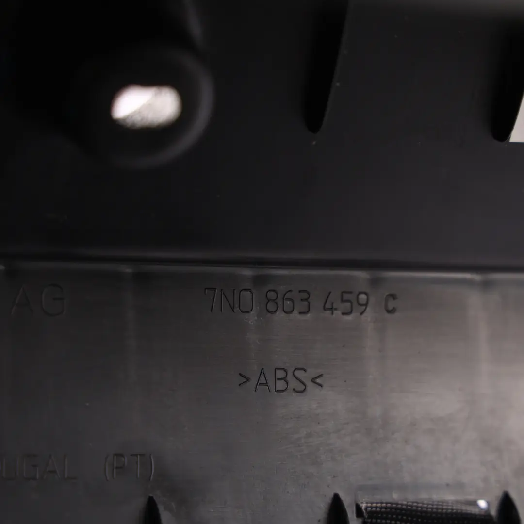 7N Rear Boot Lock Cover Trim Panel Moulding to Seat Alhambra VW Sharan with Part number 7N0863459C Seat Alhambra VW Sharan 7N Rear Boot Lock Cover Trim Panel Moulding - SKU 7N0863459C - Part number 7N0863459C