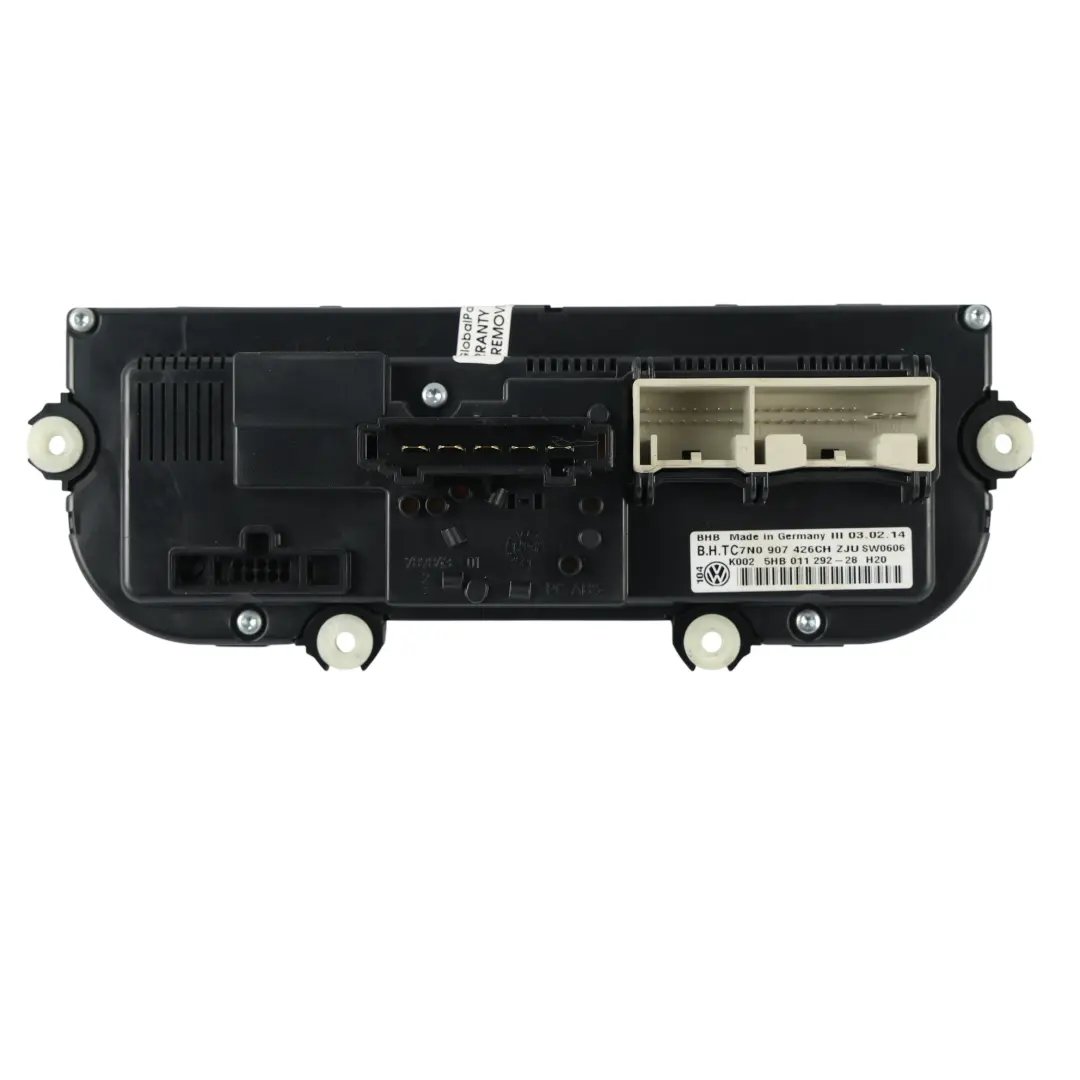 Volkswagen Caddy Maxi 2K Panel Sterowania Klimatyzacją - SKU 7N0907426CH - Numer Części 7N0907426CH