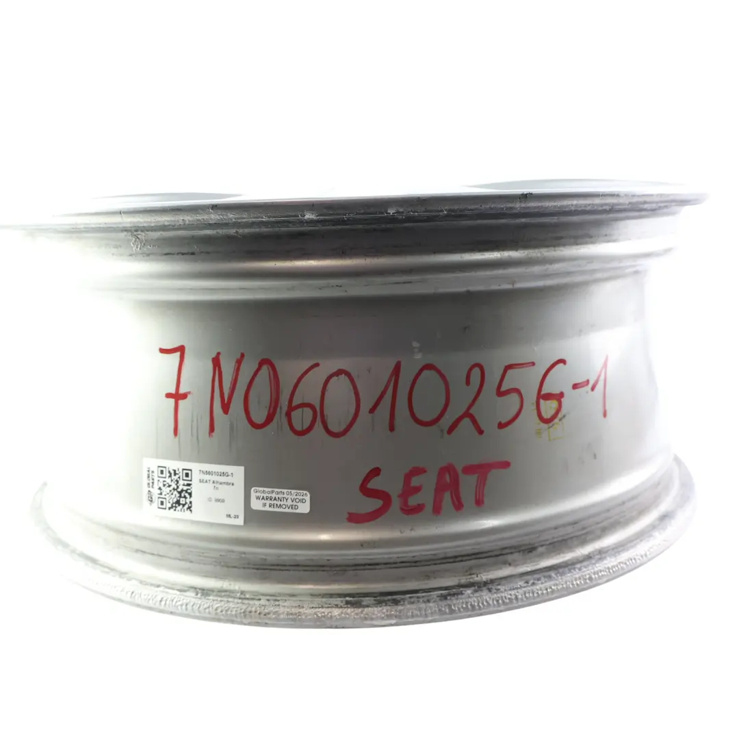 Silber Felge Alu Rim Dinamica 17" 7J ET:39 für Seat Alhambra mit Teilenummer 7N5601025G Seat Alhambra Silber Felge Alu Rim Dinamica 17" 7J ET:39 - SKU 7N5601025G-1 - Teilenummer 7N5601025G