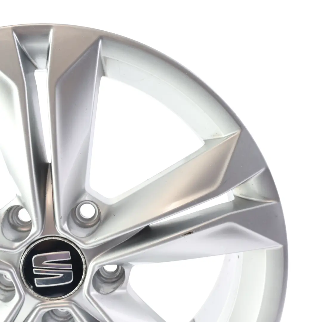 Seat Alhambra Silver Wheel Alloy Rim Dinamica 17" 7J ET:39 - SKU 7N5601025G-1 - Part number 7N5601025G