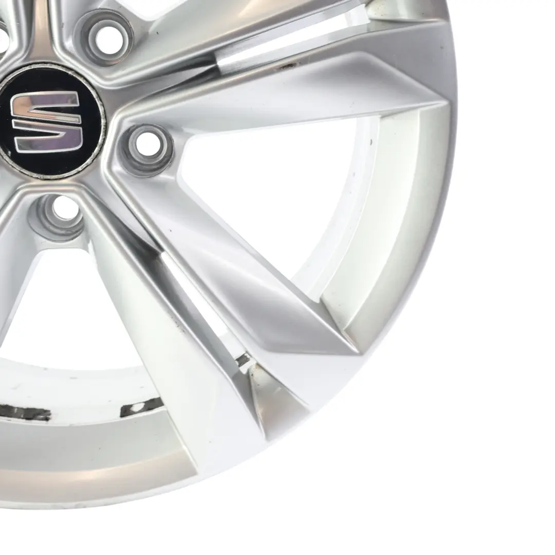 Seat Alhambra Silver Wheel Alloy Rim Dinamica 17" 7J ET:39 - SKU 7N5601025G-1 - Part number 7N5601025G