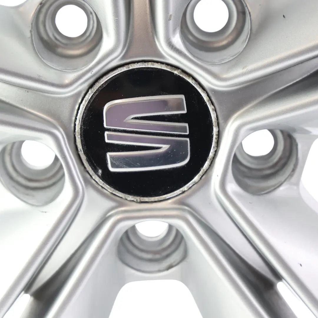 Seat Alhambra Silber Felge Alu Rim Dinamica 17" 7J ET:39 - SKU 7N5601025G-1 - Teilenummer 7N5601025G