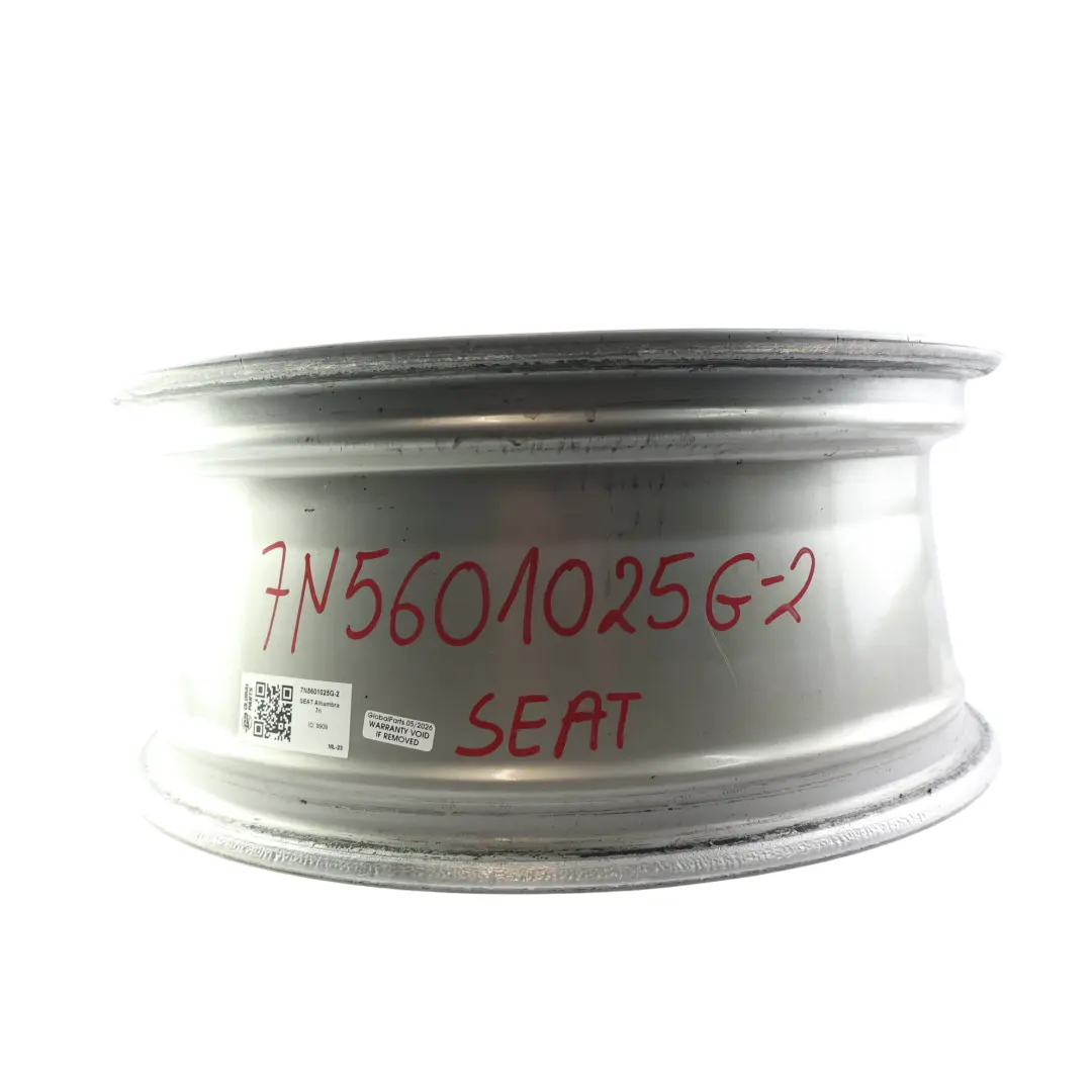 Cerchio Lega Argento Dinamica 17" 7J ET:39 per Seat Alhambra con numero di parte 7N5601025G Seat Alhambra Cerchio Lega Argento Dinamica 17" 7J ET:39 - SKU 7N5601025G-2 - Numero di parte 7N5601025G