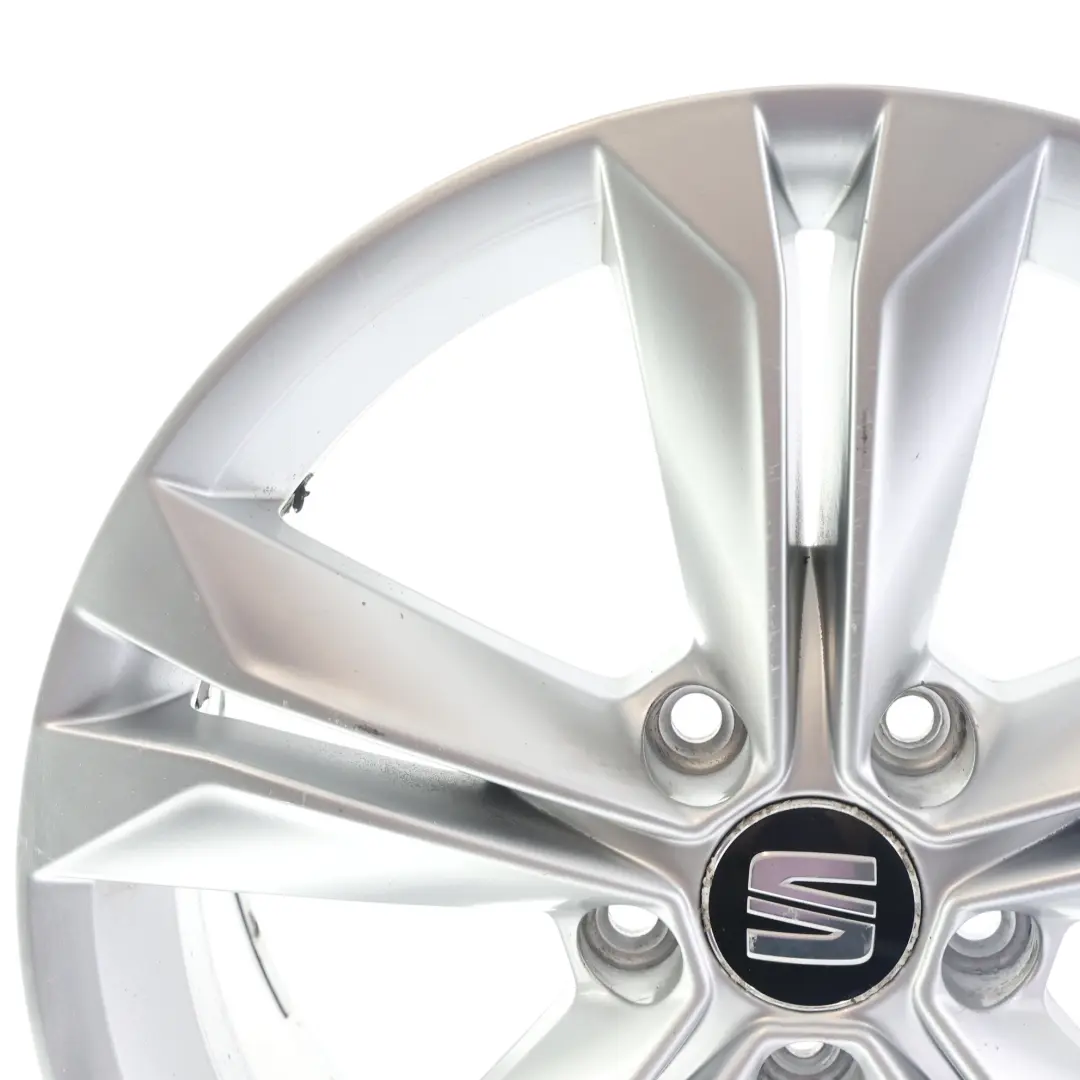 Seat Alhambra Silver Wheel Alloy Rim Dinamica 17" 7J ET:39 - SKU 7N5601025G-2 - Part number 7N5601025G