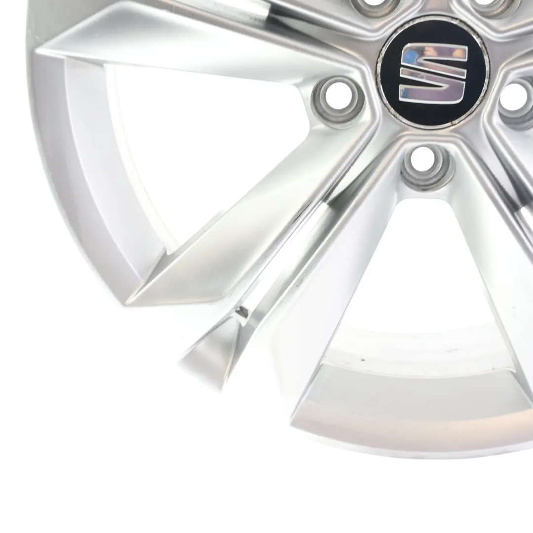 Seat Alhambra Jante Alliage Argenté Dinamica 17" 7J ET:39 - SKU 7N5601025G-2 - Numéro de pièce 7N5601025G