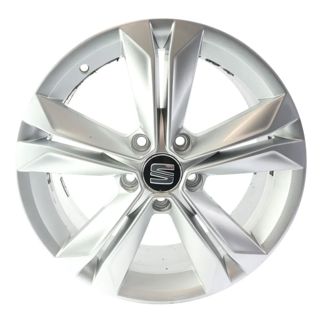 Seat Alhambra Alloy Wheel Rim 17" 7J ET:39 Dinamica Silver - SKU 7N5601025G-3 - Part number 7N5601025G