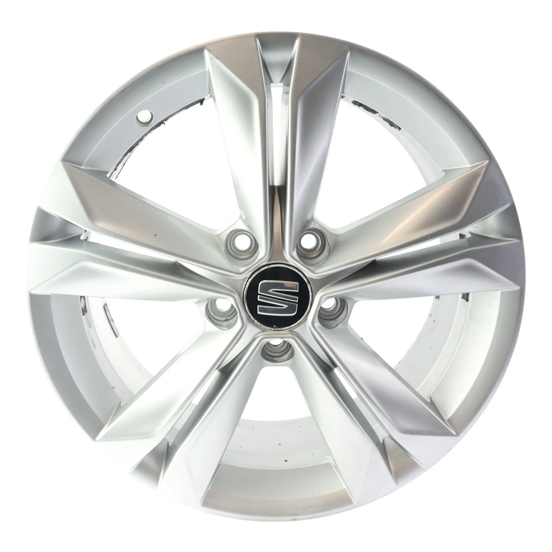 Seat Alhambra Alloy Wheel Rim 17" 7J ET:39 Dinamica Silver 7N5601025G