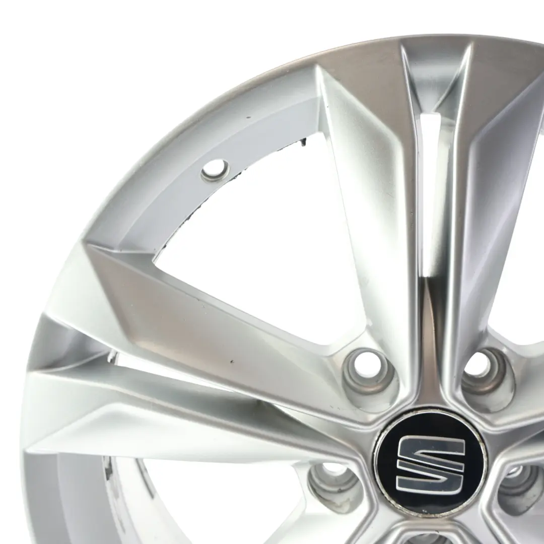 Alloy Wheel Rim 17" 7J ET:39 Dinamica Silver to Seat Alhambra with Part number 7N5601025G Seat Alhambra Alloy Wheel Rim 17" 7J ET:39 Dinamica Silver - SKU 7N5601025G-3 - Part number 7N5601025G