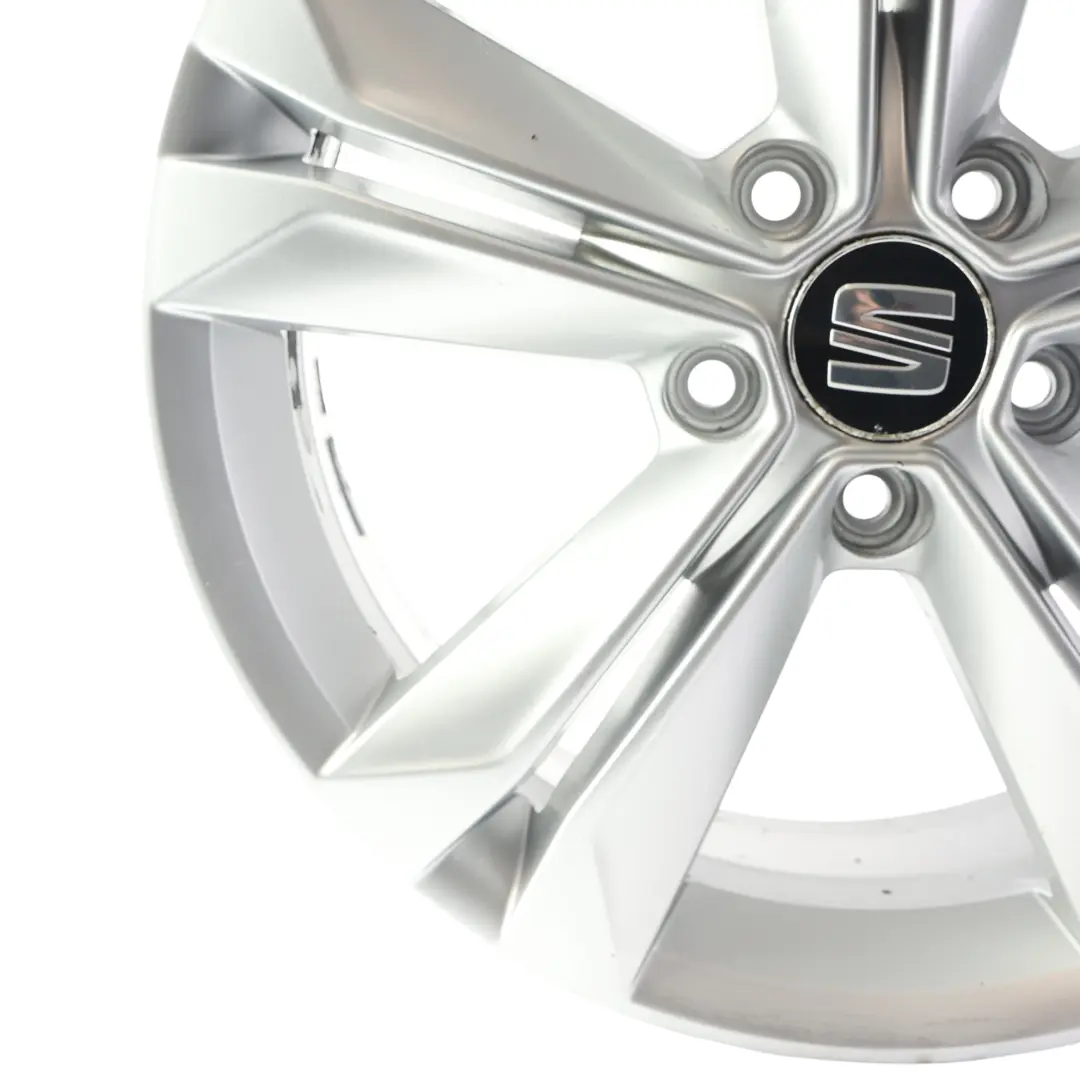 Seat Alhambra Alloy Wheel Rim 17" 7J ET:39 Dinamica Silver - SKU 7N5601025G-3 - Part number 7N5601025G