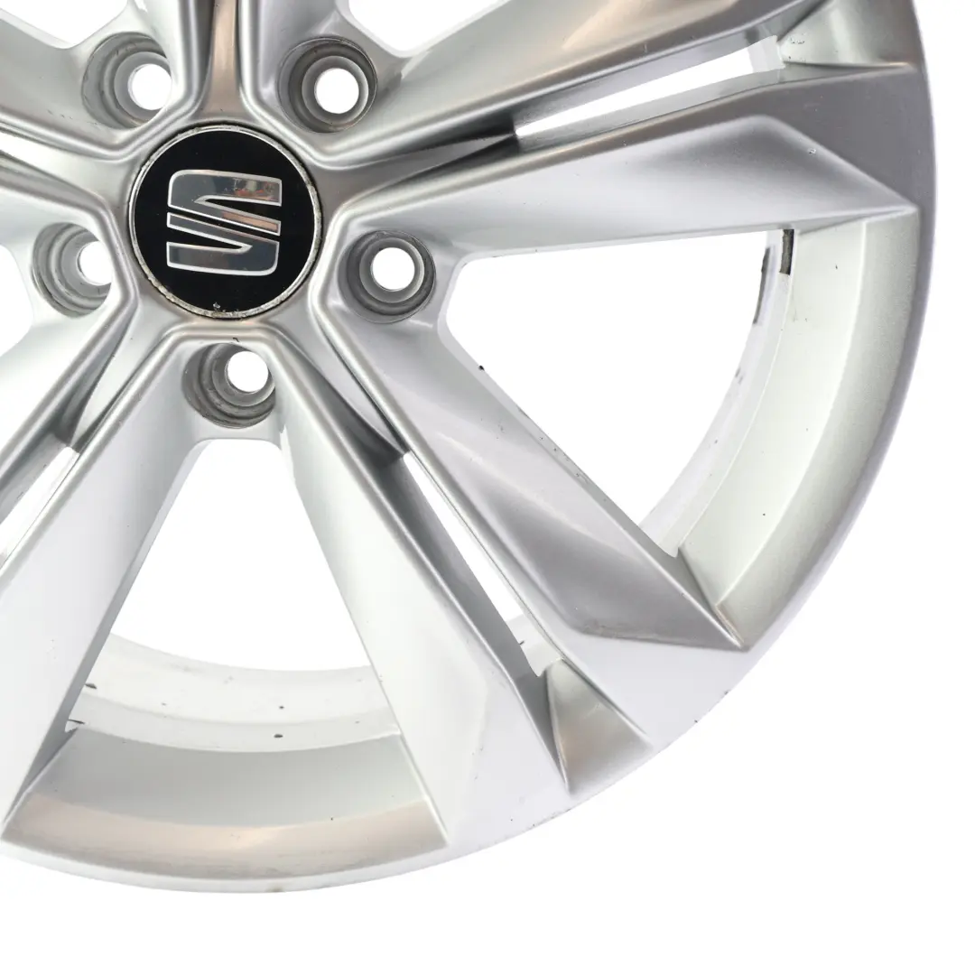 Seat Alhambra Alloy Wheel Rim 17" 7J ET:39 Dinamica Silver - SKU 7N5601025G-3 - Part number 7N5601025G