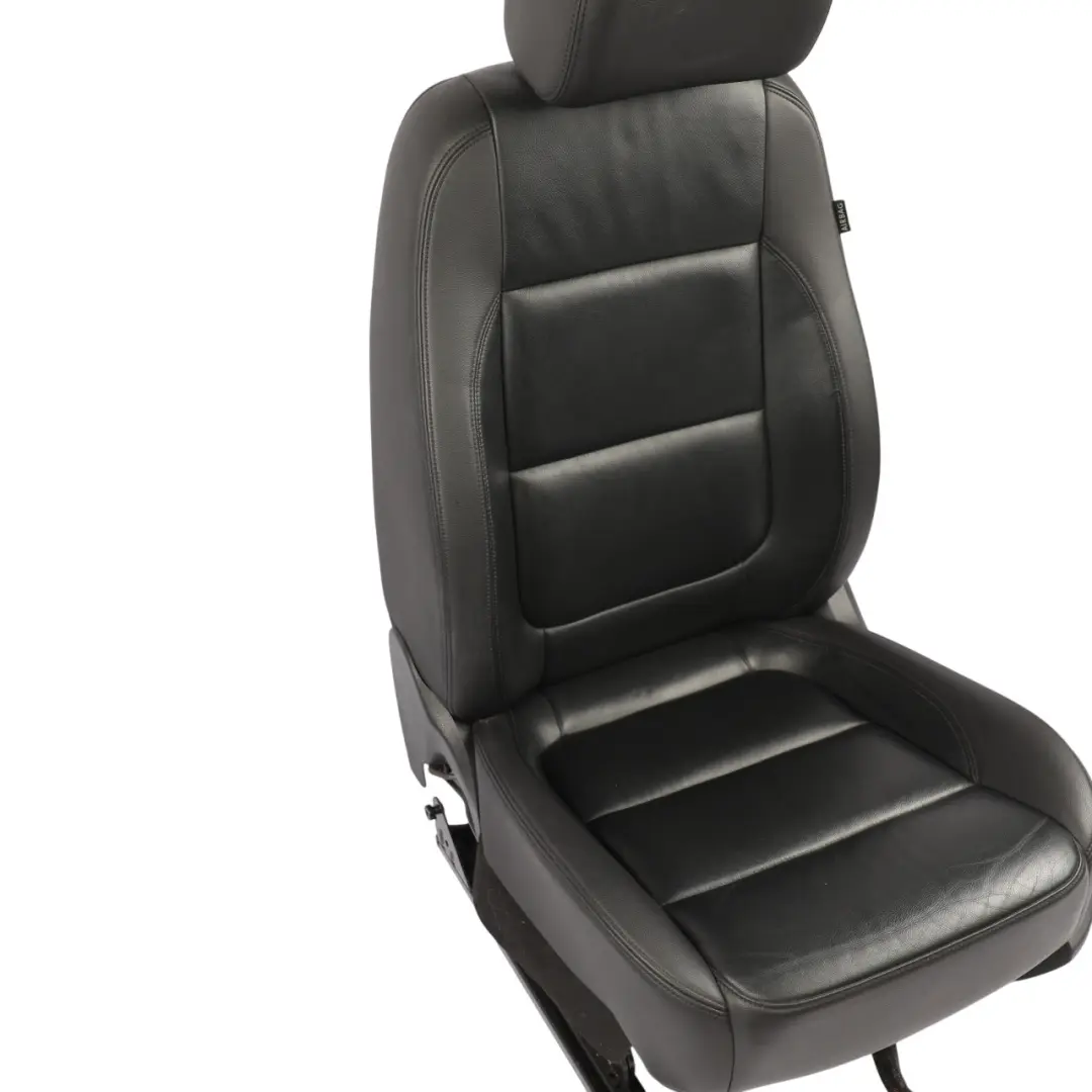 Seat Alhambra Mk2 Front Seat Heated Electric Left N/S Black Leather - SKU RHD-7N5881805AR-1 - Part number 7N5881805AR