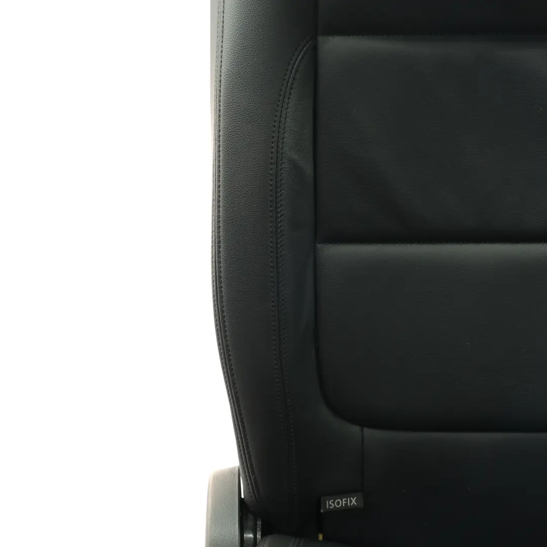 Seat Alhambra MK2 2. Sitzreihe Hinten Links Sitzbank Schwarz Leder - SKU 7N5883805BP-1 - Teilenummer 7N5883805BP