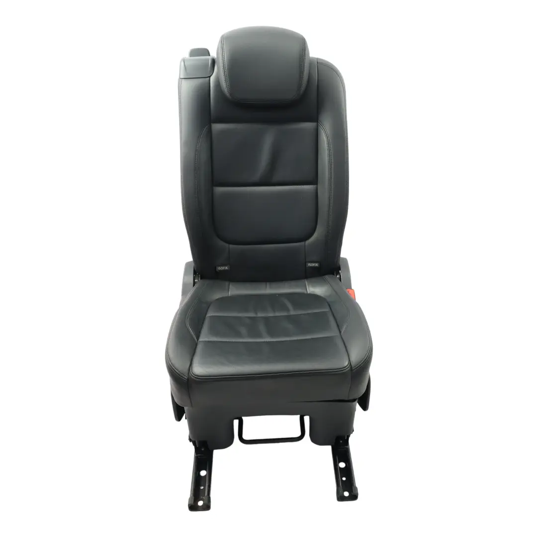 Seat Alhambra Mk2 Drugi Rząd Siedzeń Fotel Tylny Prawy Czarna Skóra - SKU 7N5883806BD-2 - Numer Części 7N5883806BD