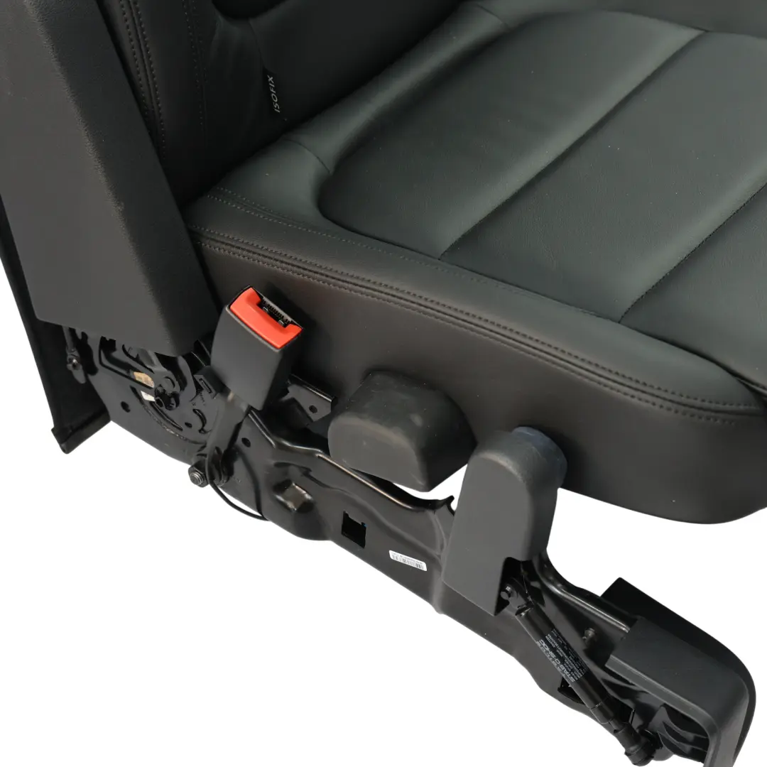 Seat Alhambra Mk2 3. Sitzreihe Hinten Links Sitzbank Schwarz Leder - SKU 7N5885805J-1 - Teilenummer 7N5885805J