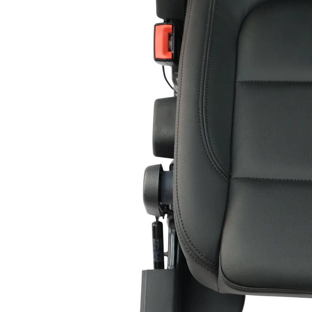 Seat Alhambra Mk2 3. Sitzreihe Hinten Links Sitzbank Schwarz Leder - SKU 7N5885805J-1 - Teilenummer 7N5885805J