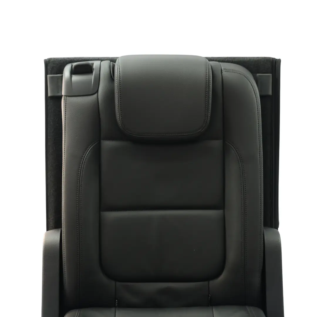 Seat Alhambra Mk2 3. Sitzreihe Hinten Rechts Sitzbank Schwarz Leder - SKU 7N5885806J-2 - Teilenummer 7N5885806J