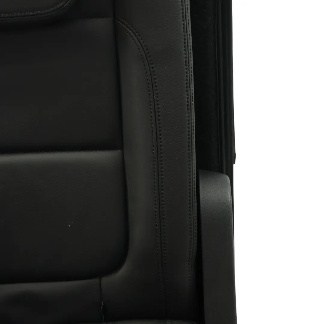 Seat Alhambra Mk2 3. Sitzreihe Hinten Rechts Sitzbank Schwarz Leder - SKU 7N5885806J-2 - Teilenummer 7N5885806J