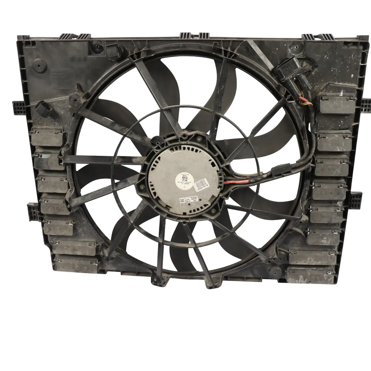 Porsche Cayenne 958 92A Engine Cooling Radiator Fan Shroud 3.0 TFSI 7P0121203E