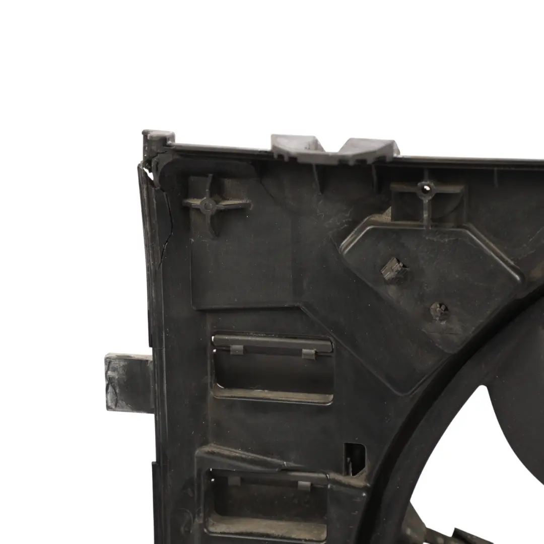 Porsche Cayenne 958 92A Engine Cooling Radiator Fan Shroud 3.0 TFSI - SKU 7P0121203E - Part number 7P0121203E