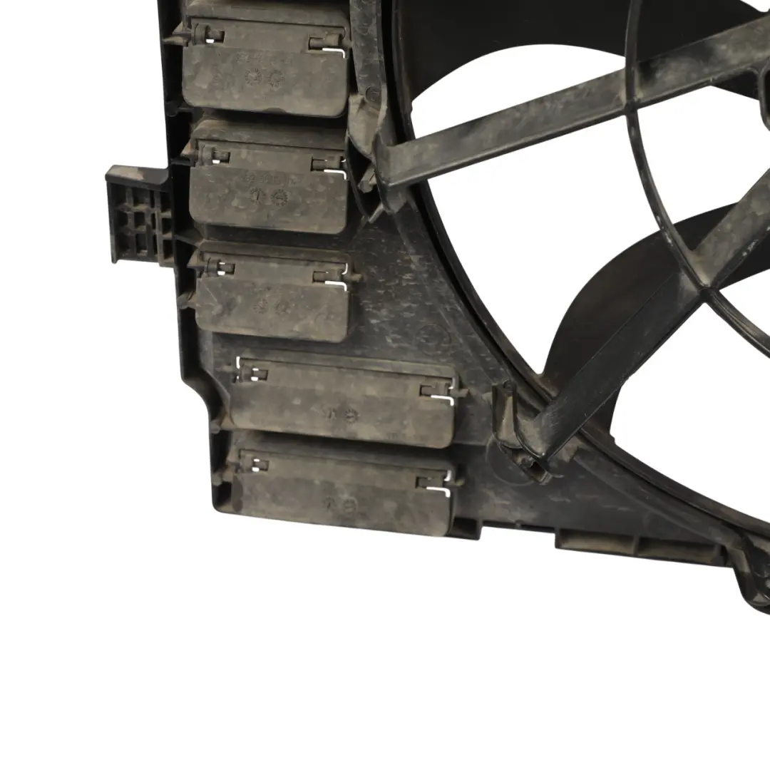 Porsche Cayenne 958 92A Engine Cooling Radiator Fan Shroud 3.0 TFSI - SKU 7P0121203E - Part number 7P0121203E