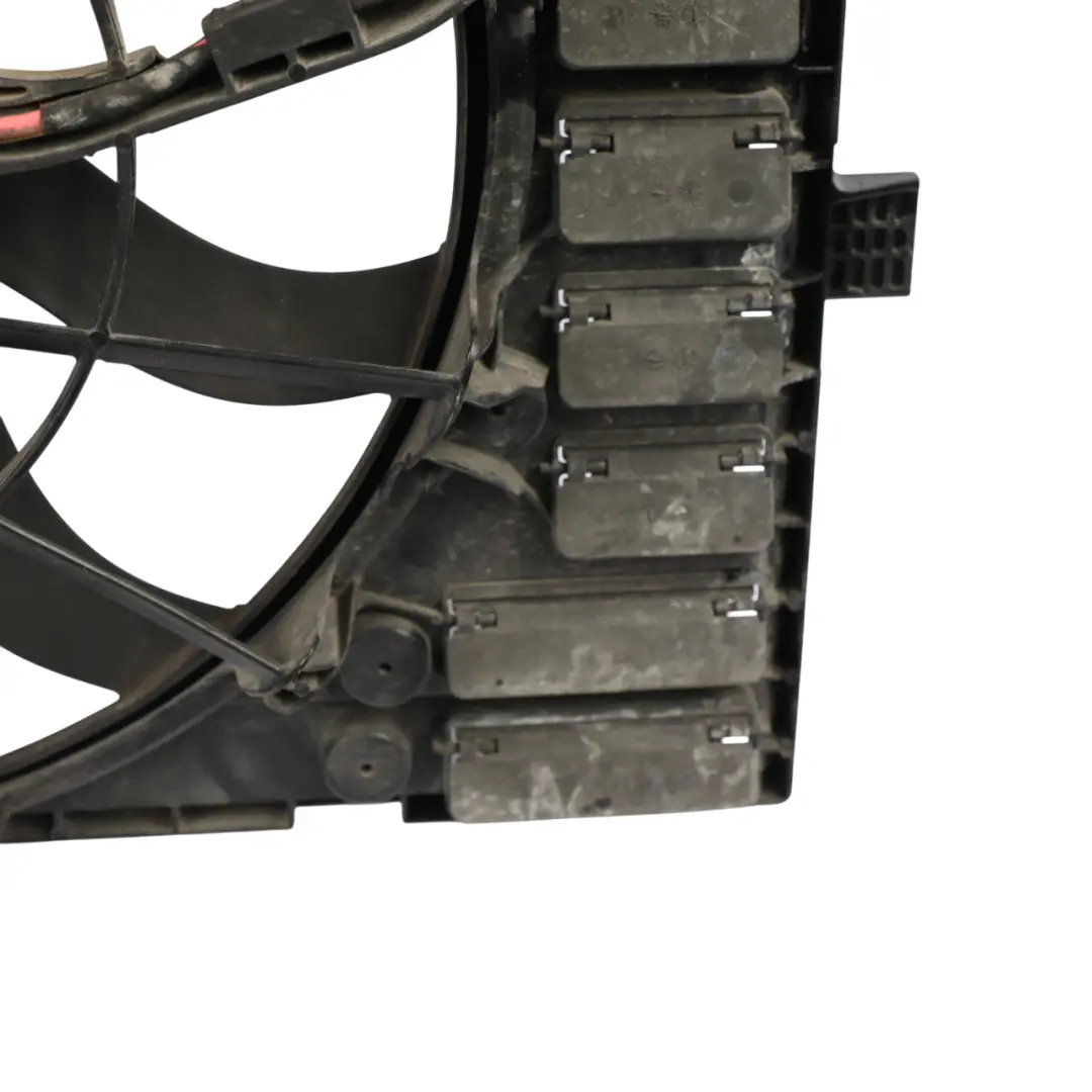 Porsche Cayenne 958 92A Engine Cooling Radiator Fan Shroud 3.0 TFSI - SKU 7P0121203E - Part number 7P0121203E