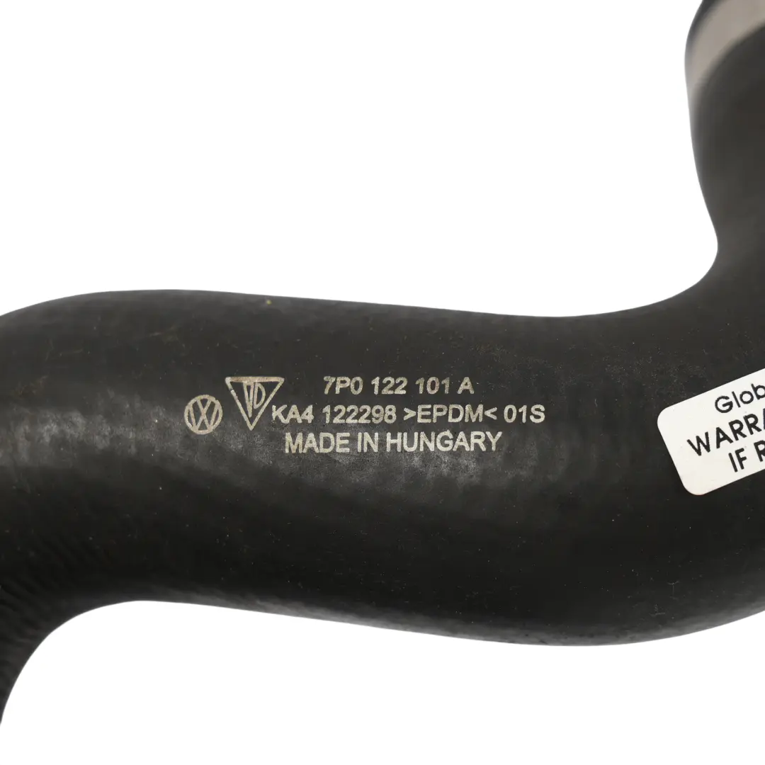Porsche Cayenne S 92A VW Touareg 7P Kühlmittel Rücklaufschlauch - SKU 7P0122101A - Teilenummer 7P0122101A