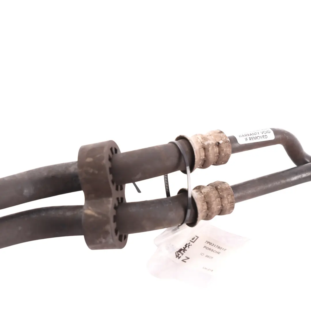 Porsche Cayenne 92A Automatic Gearbox Cooler Oil Pressure Line Pipe - SKU 7P0317801E - Part number 7P0317801E