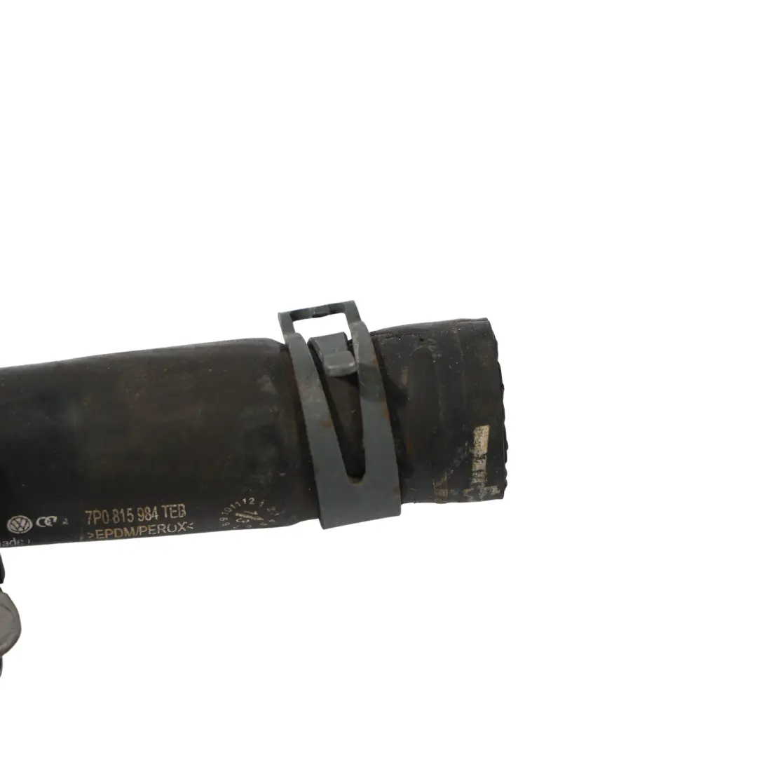 Porsche Cayenne S 92A VW Touareg 7P Coolant Pipe Hose Line Tube - SKU 7P0815984 - Part number 7P0815984