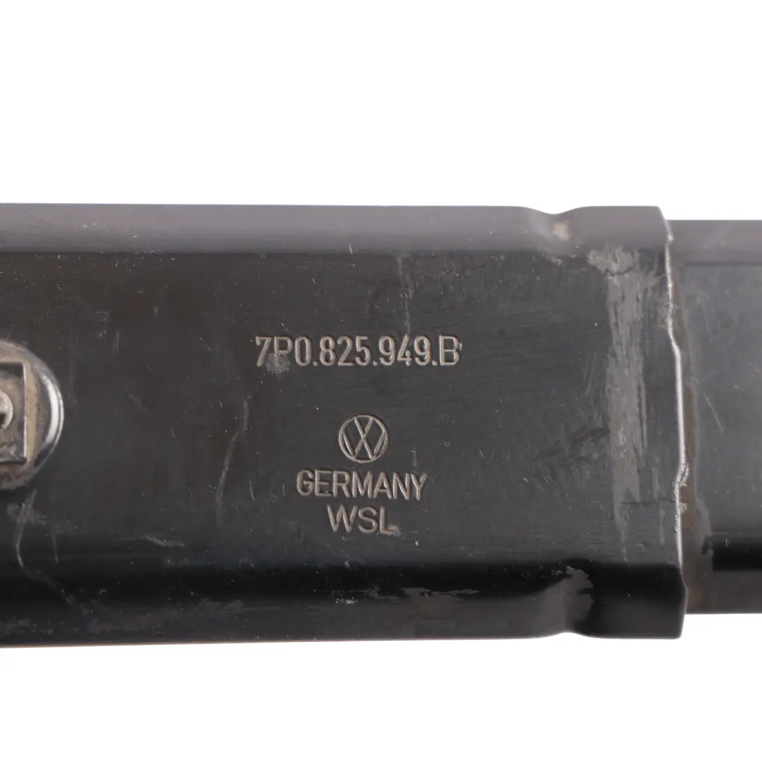 Floor Plate Connecting Strut Shield Support to Porsche Cayenne S 92A with Part number 7P0825949B Porsche Cayenne S 92A Floor Plate Connecting Strut Shield Support - SKU 7P0825949B - Part number 7P0825949B