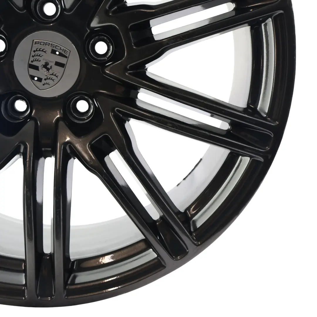 Porsche Cayenne 92A Jante Alliage Noir Sport 21" 10J ET:50 - SKU 7P5601025L-2 - Numéro de pièce 7P5601025L