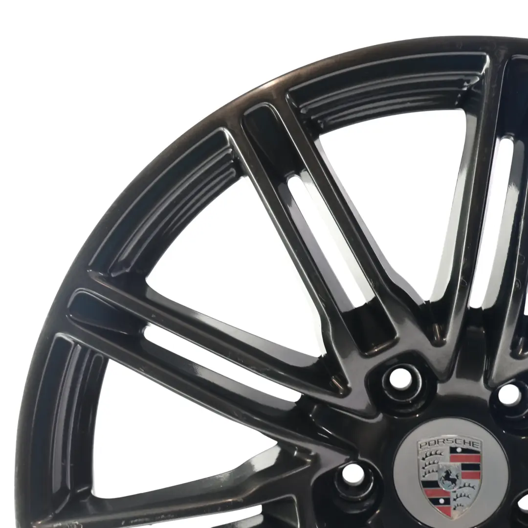 Porsche Cayenne 92A Black Alloy Wheel Rim Sport 21" 10J ET:50 - SKU 7P5601025L-3 - Part number 7P5601025L