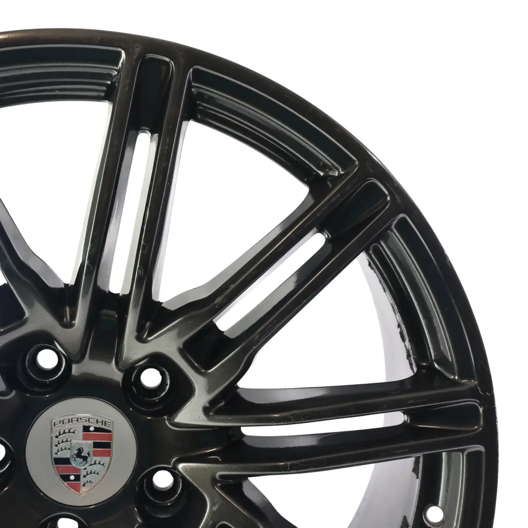 Alloy Wheel Rim Sport 21" 10J ET:50 to Porsche Cayenne 92A Black with Part number 7P5601025L Porsche Cayenne 92A Black Alloy Wheel Rim Sport 21" 10J ET:50 - SKU 7P5601025L-3 - Part number 7P5601025L