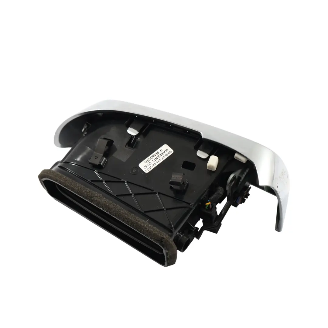 Porsche Cayenne 92A Dashboard Air Vent Central Left N/S Black Silver - SKU 7P5819727A - Part number 7P5819727A