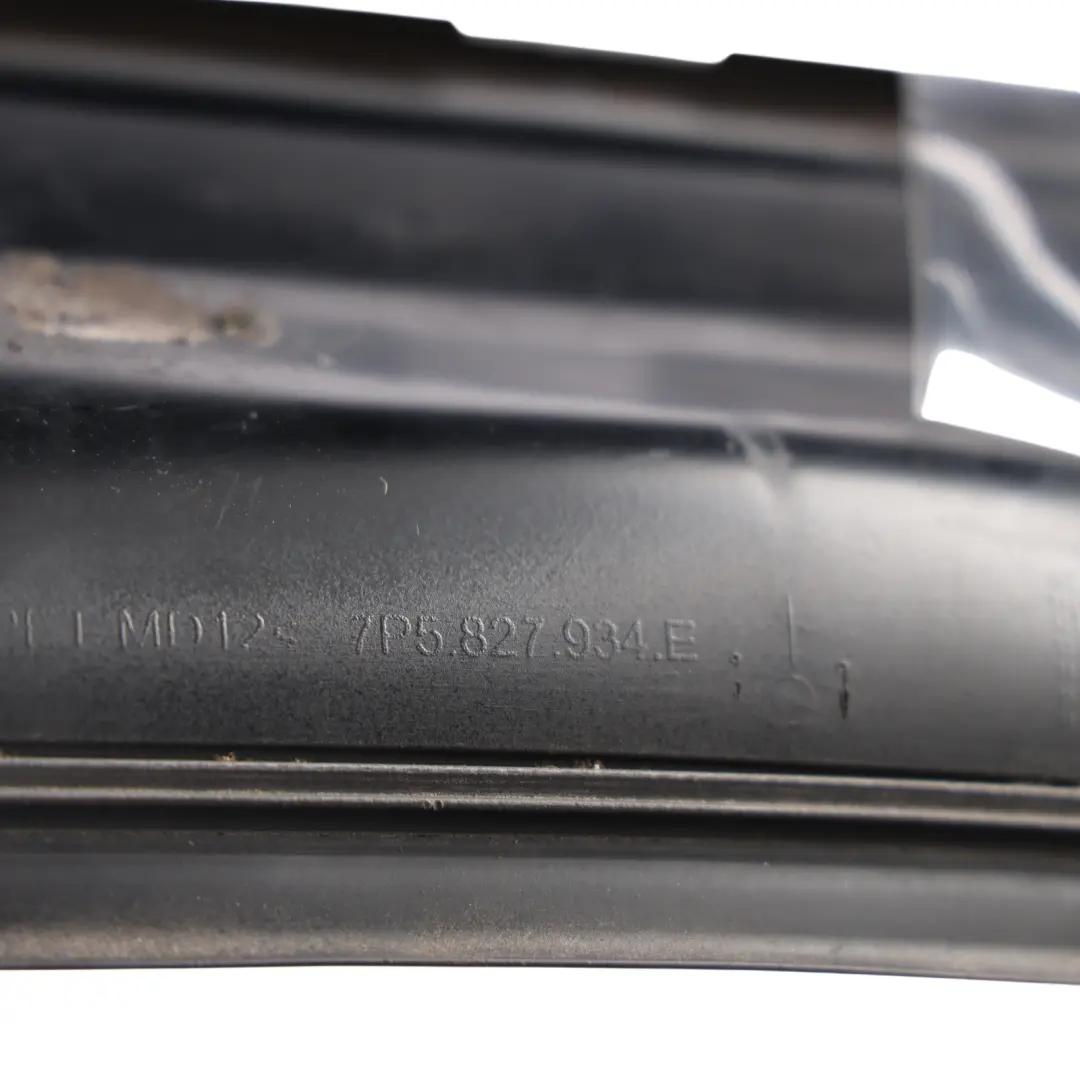 Porsche Cayenne S 92A Tailgate Boot Spoiler Trim Lower Jet Black C9X - SKU 7P5827934E-JBL - Part number 7P5827934E