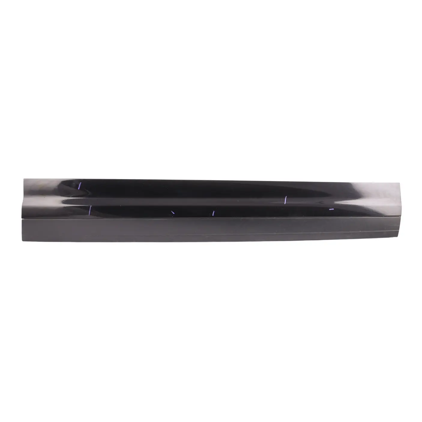 Porsche Cayenne Door Trim Moulding Front Right O/S 7P5837788S Jet Black - C9X