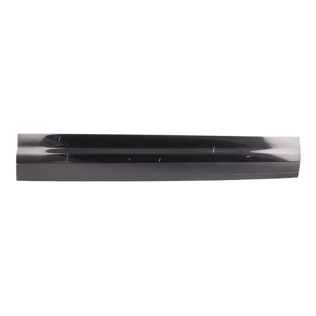 Door Trim Moulding Front Right O/S Jet Black - C9X to Porsche Cayenne with Part number 7P5837788S Porsche Cayenne Door Trim Moulding Front Right O/S Jet Black - C9X - SKU 7P5837788S-JBL - Part number 7P5837788S