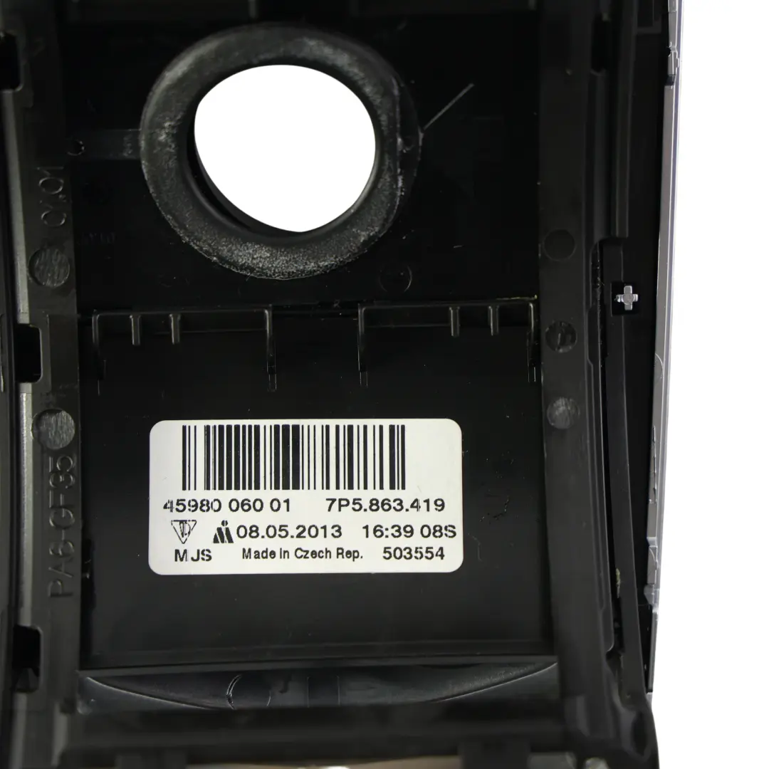 Palanca Cambios Automático Marco Panel para Porsche Cayenne 92A con número de pieza 7P5863419 Porsche Cayenne 92A Palanca Cambios Automático Marco Panel - SKU 7P5863419 - Número de pieza 7P5863419