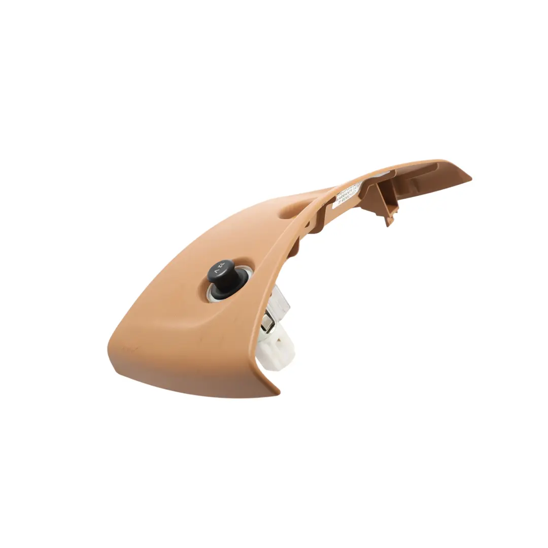 Porsche Cayenne 92A Mittelkonsole Hinten Blende 12V Buchse Beige - SKU 7P5863440-1 - Teilenummer 7P5863440