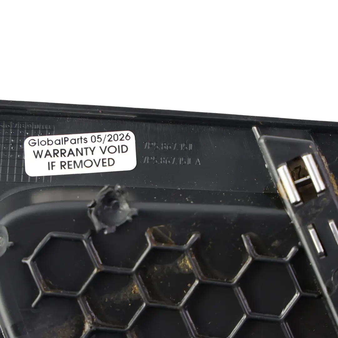 Porsche Cayenne 92A Lautsprecher Abdeckung Blende Vorne Rechts - SKU 7P5867150 - Teilenummer 7P5867150