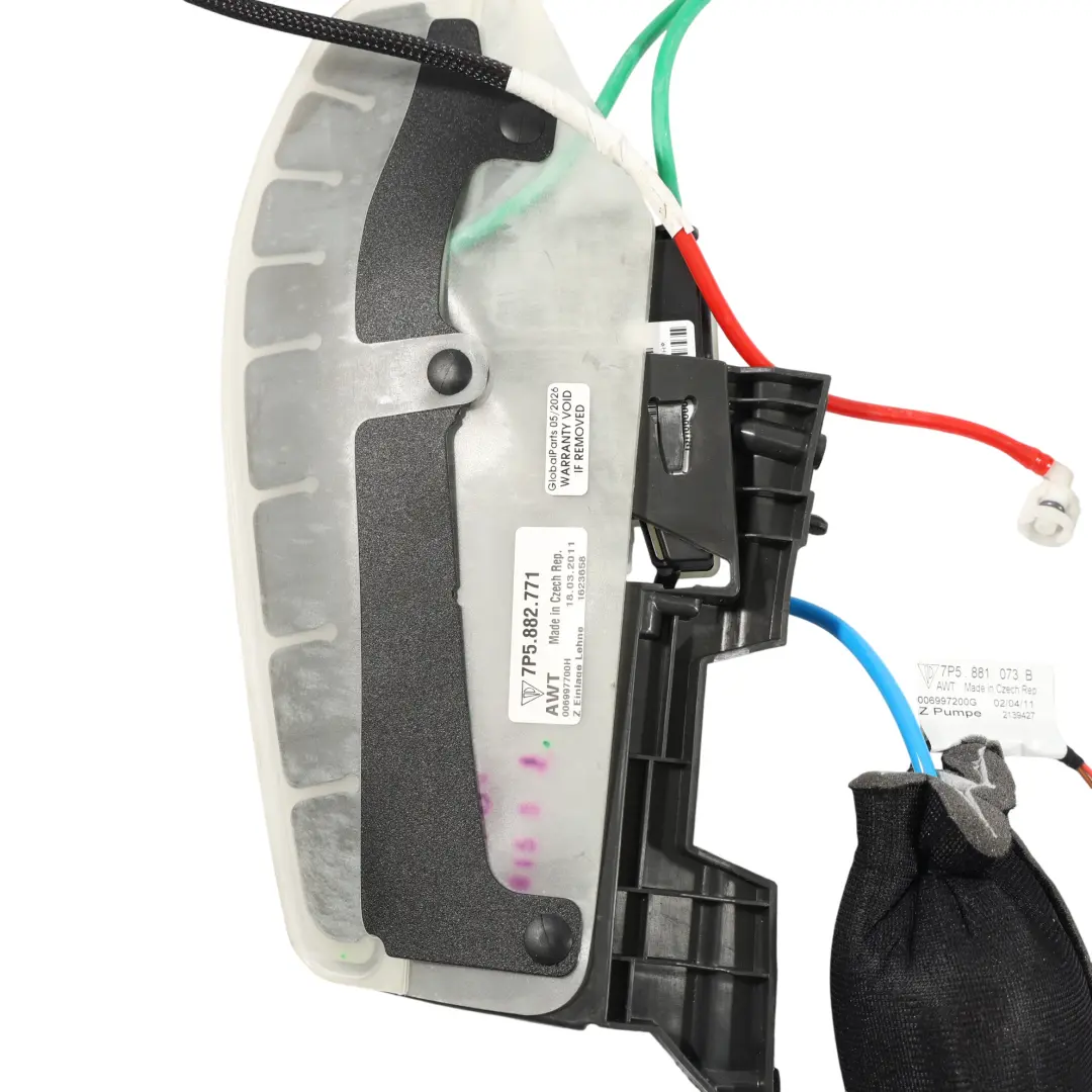 Porsche Cayenne 92A Vordersitz Pumpe Ventilblock Einheit - SKU 7P5882771 - Teilenummer 7P5882771