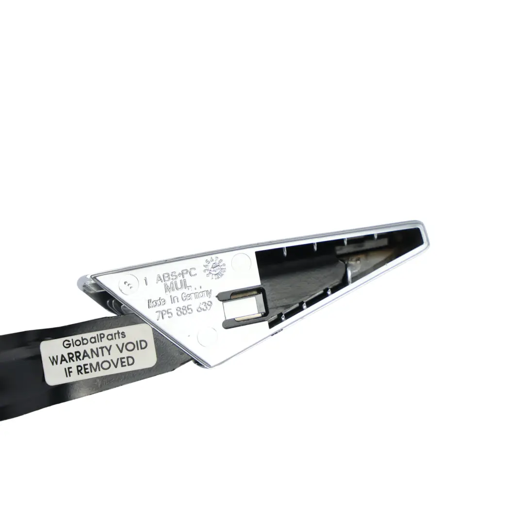 Porsche Cayenne 92A Maniglia Schienale Posteriore Sinistra Argento - SKU 7P5885639 - Numero di parte 7P5885639