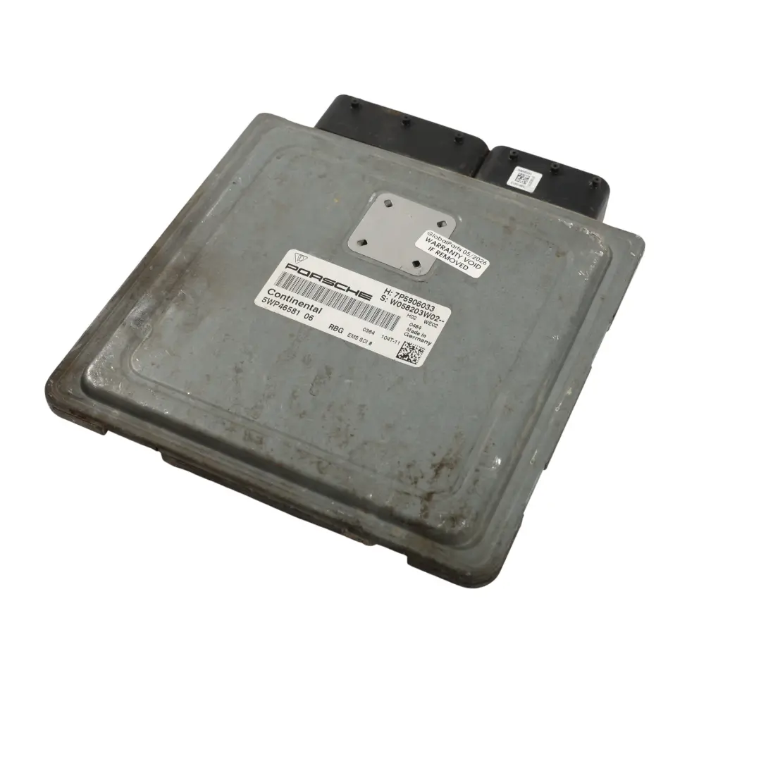 Porsche Cayenne 92A 4.8 500HP Calculateur Moteur ECU Automatique - SKU 7P5906033 - Numéro de pièce 7P5906033
